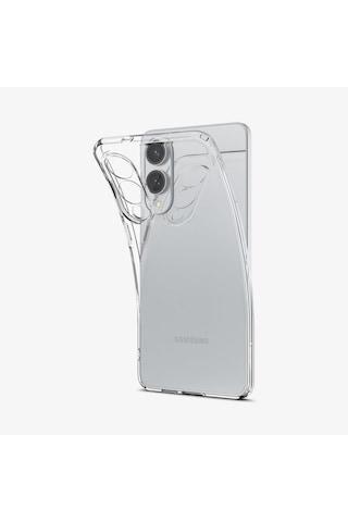 Spigen Galaxy S25 Edge İle Uyumlu Kılıf Liquid Crystal 4 Tarafı Tam Koruma Crystal Clear Şeffaf
