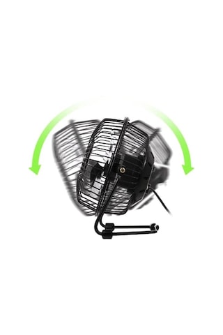 Obev Masa Üstü Usb Fan Soğutucu Vantilatör Klima - Metal Serinletici Mini Vantilatör - Usb Girişli .