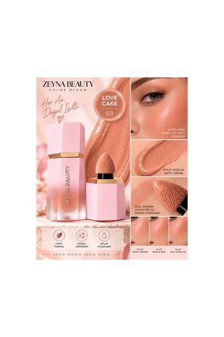 Color Bloom Likit Sıvı Allık 03 Pembe-03 - 702960610 Diğer