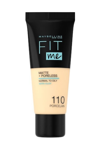 Maybelline New York Fit Me Matte+Poreless Fondöten No:110 Porcelain 30 ML