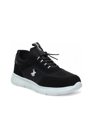 Jagulep Dune-26 Deri Slip On Anatomik Taban Erkek Sneaker Siyah Beyaz 45-47 Siyah