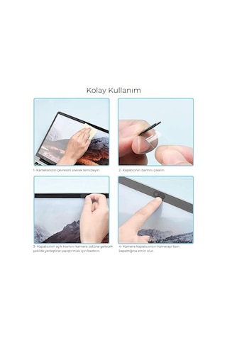 Klasse 5 Adet Webcam Kapatıcı 0,7 Mm İnce - Web Kamerası Macbook Uyumlu Pro, İmac, Laptop, Pc, İpad Uyumlu
