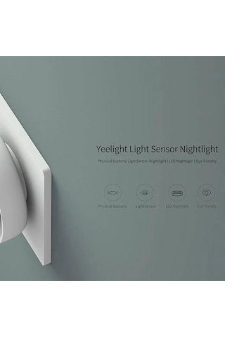 Xıaomı Yeelight Led Gece Lambası İnsan Vücudu Işık Sensörü İle Acil Durum Lambası Akıllı Kapalı Yatak Odası Aydınlatması İçin Us Plug Diğer