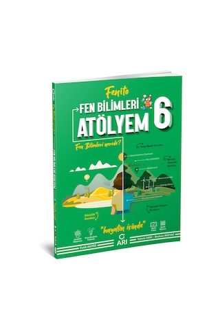 Arı Yayıncılık 6.sınıf Atölyem Set 4 Kitap 2022
