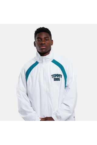 Tjm Varsity College Track Jacket Ceket Beyaz