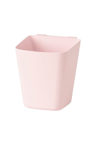 Renk Seçenekli Kutu, Açık Pembe Renk Askılı Kaşıklık 12x11 Cm Çok Amaçlı Düzenleyici
