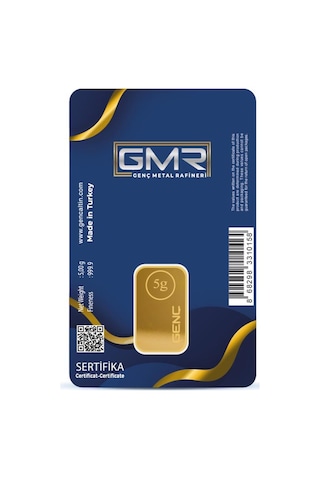 Rimagold 5 Gr 24 Ayar 999.9 Milyem Gmr Gram Altın