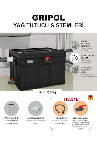 Grease-0600 0,85 Lt/sn Yağ Ayırıcı