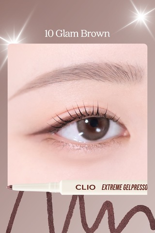 Clıo Extreme Gelpresso Pencil Liner 10 Glam Brown