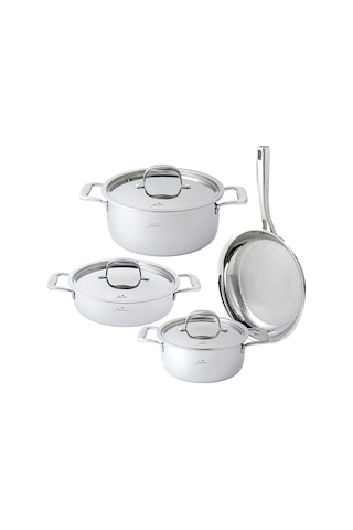 Jumbo 500.01.01.7556 Gurme (3PLY) 7 Parça Tencere Seti