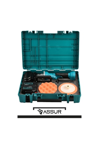 Assur Profesyonel 21V Çift Akü 125 Mm Taşlama & 150 Mm Polisaj Makinesi Set - 2192