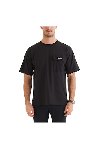 Columbia Csc Heritage Erkek Kısa Kollu T-shirt Siyah Cs0376-010 001