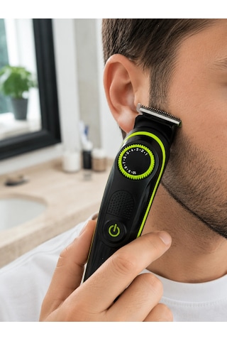 Erkek Bakım Seti 5'i 1 Arada 0-10 Mm Ayarlanabilir Çok Fonksiyonlu Tıraş Makinesi 1.5 Saat