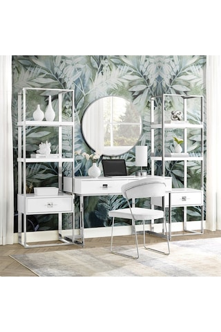 Rihanna Paslanmaz Metal Kitaplık & Raf