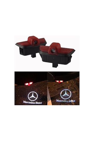 Mercedes W205 Kapı Altı Hayalet Logo Lazer Led