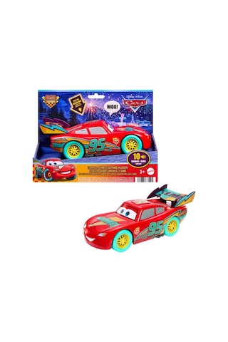 Mattel Disney Ve Pixar Cars Şimşek Mcqueen'i Kutlama Yarışı Işıkl