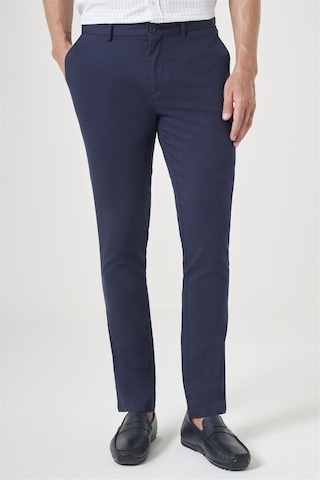 İmza Lacivert Yan Cep Slim Fit Casual Pamuklu Chino Pantolon 1003260178 Koyu Lacivert