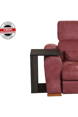 Single C Yan Servis Sehpa Amazonas / Tekerlekli Laptop Sehpası