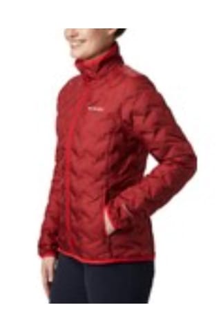 Columbia Wk0259-659 Delya Ridge Down Jacket Kadın Mont Kırmızı
