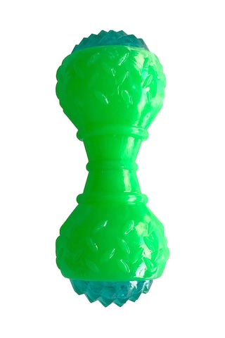 Playfull Aktivite Sesli Işıklı Köpek Oyuncak Dumbel 5 x 15 CM