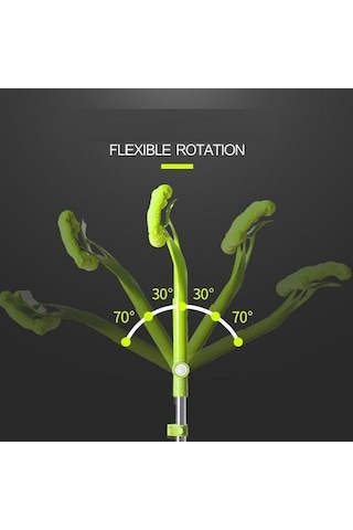 Trendooze Yüksek Yıkama Yeni Windows Toz Temizleyici Temizleme Teleskopik Sünger Paspas Katlı Fırçası Fırça Çoklu Cam İx Yeşil