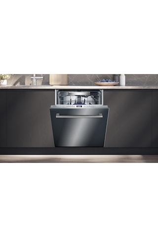 Siemens iQ500 SN45EB01NT 6 Programlı 13 Kişilik Bulaşık Makinesi Siyah