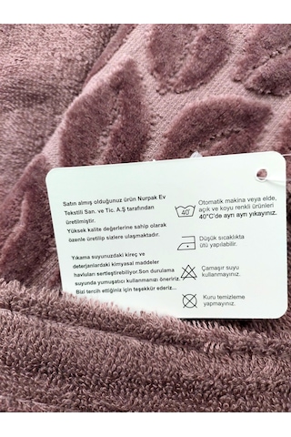 Nurpak Battal Boy Tek Bornoz Şalyaka-hazal Mürdüm Beden 2xl-3xl MÜRDÜM