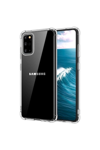 Galaxy A21s Kılıf Zore Nitro Anti Shock Silikon Renksiz