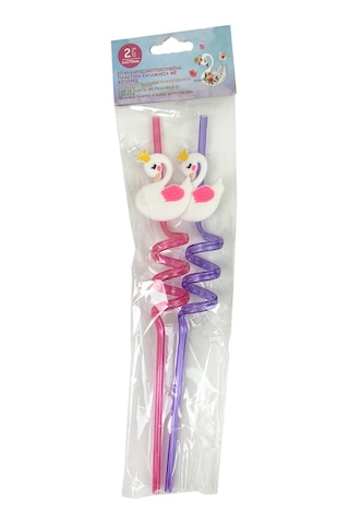 Pembe Mor Pipet Çocuk