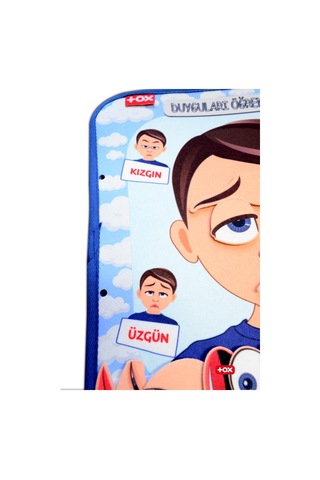 Tox Erkek Duyguları Öğreniyorum Keçe Cırtlı Aktivite Sayfası