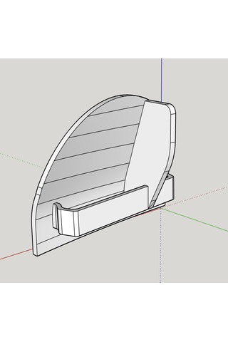 Alfa Romeo Giulia - Arka Tampon Kapağı Siyah