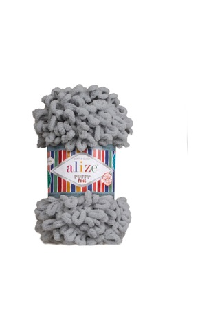 Alize Puffy Fine 343 Gri Iplik Alize Puffy Fine 343 Gri Iplik
