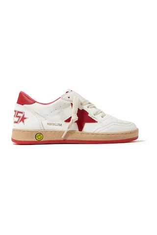 Golden Goose Çocuklar Için Yıldız Deri Spor Ayakkabılar Beyaz