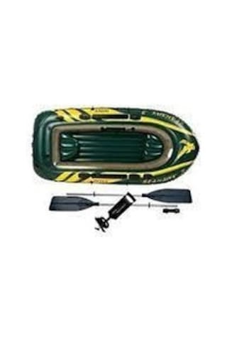 Intex 68351 351 x 145 x 48 CM Seahawk 4 Şişme Bot Seti