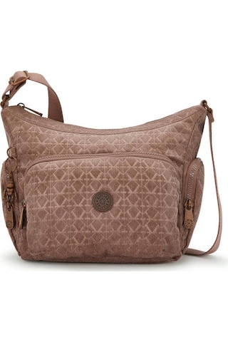 Kipling Gabb S Küçük Boy Omuz Çantası Kahverengi