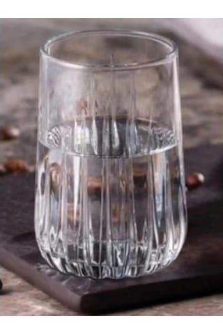 Nova Kahve Yanı Bardağı 6 Lı Şeffaf