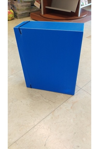 Saraoğlu Arşiv ve Proje Kutusu 29 x 36 x 10 CM Mavi 25 Adet