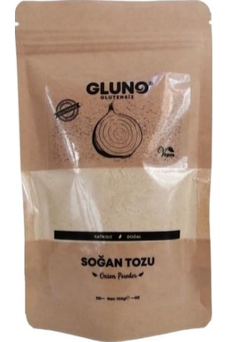 Gluno Glutensiz Soğan Tozu 100 G