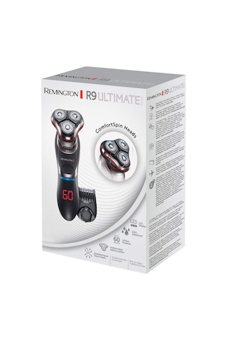 Elektrikli Tıraş Makinesi Erkek R9, Sakal Şekillendirme Eki, Led Dakika Göstergesi, Turbo, Islak Ve Kuru Tıraş Bıçağı, Lityum, Hassas Düzeltici, Saklama Çantası Xr1570