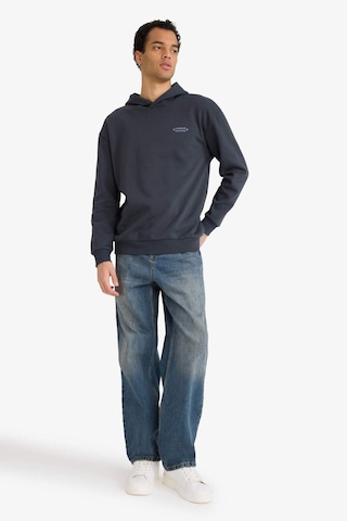 Defacto Boxy Fit Kapüşonlu Baskılı Sweatshirt F2109ax25auar206 Antrasit-ar206