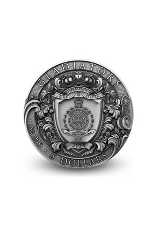 AgaKulche Gladyatör Gümüş Sikke Coin