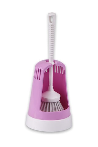 Flora Klasik Tuvalet Fırçası F026 Soft Pembe