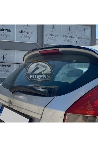 Ford Fiesta 2007 Sonrası Bagaj Üstü Yarasa Spoiler Bagaj Çıtası Piano Black