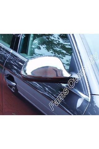 Audi A6 C6 Krom Ayna Kapağı 2 Prç. 2008-2011 P. Çelik