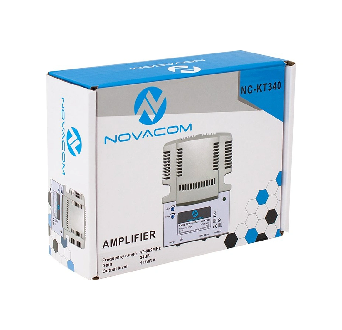 Novacom Nc-kt340 47-862 Mhz 34 Db Kablo Tv Amplifier Hat Yükselti