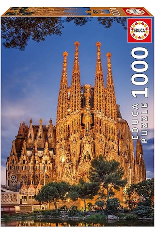 Educa Puzzle 1000 Parça Sagrada Famılıa 17097