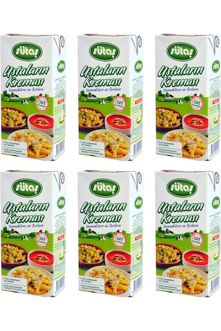Sütaş Ustaların Kreması 6 x 1 L