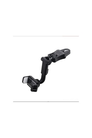 Yifomall Siyah-gri Araç İçin Yüksek Dayanıklı Kol Saçaklı Telefon Tutucu, Kolay Kullanıma Uygun, Evrensel Navigasyon Sabitleyici Siyah