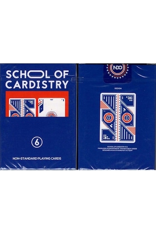 Ndo The School Of Cardistry V6 Deck Premium Oyun Kağıdı İskambil Kartları Destesi