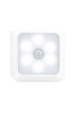 Fortunelane Kişi Algılama Led Gece Lambası - 5m/120 Algılama - Manyetik/örgü/çivi Kurulum - Beyaz Kasa Soğuk Işık Beyaz Beyaz